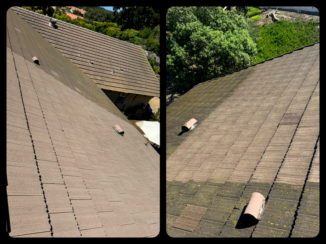 Solana Beach roof cleaning